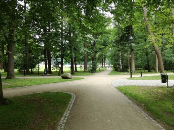 Park Norweski i Park Zdrojowy w Cieplicach Zdrój